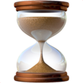 Hourglass not done emoji